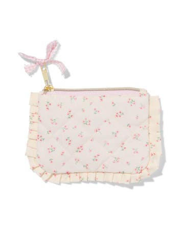 HEMA Etui 14.8x10.5x1cm ruffles bloemen, Verzenden, Nieuw