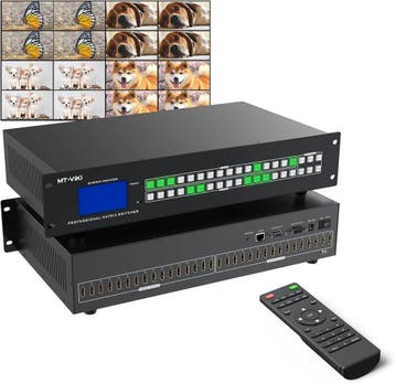 HDMI Splitter 16x16 | Audio Extractor | Laatste Stuk!, Ophalen of Verzenden, Zo goed als nieuw, Video