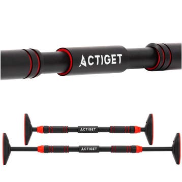 Pull Up Bar - Optrekstang - Staal - Zwart - 72-105 CM, Sport en Fitness, Ophalen of Verzenden, Nieuw