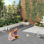 24goodz WPC Terrastegels Houtlook - Eenvoudige Installatie -, Tuin en Terras, Verzenden