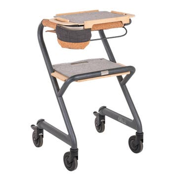 Saljol WR43 - Indoor Rollator - Velvet Grey - Compleet Uitge, Ophalen of Verzenden, Nieuw