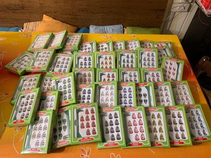 Bordspel - Subbuteo Team Figures - Plastic, Antiek en Kunst, Antiek | Overige Antiek