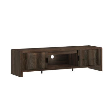 Tv-meubel Lukkodso 150x40x40 cm walnootkleurig [en.casa], Verzenden, Nieuw