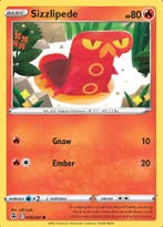 Sizzlipede 046/264 (Fusion Strike), Ophalen of Verzenden, Nieuw, Losse kaart, Foil