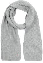 Tommy Hilfiger Rib Sjaal Grijs maat one size Heren, Verzenden, Nieuw, Tommy Hilfiger