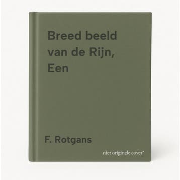 Breed beeld van de Rijn, Een - F. Rotgans 9789060135105, Boeken, Verzenden, Gelezen, F. Rotgans