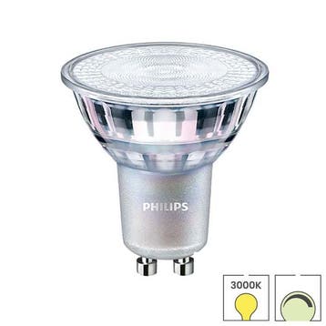 LED spot GU10 Philips CorePro 4W 3000K modern warm dimbaar, Verzenden, Nieuw, 30 tot 60 watt, Led-lamp