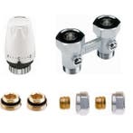 Set recht 15mm knel - thermostatisch - Radson Integra, Verzenden, Nieuw