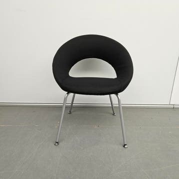 Artifort Nina fauteuil - nieuwe stof zwart, Ophalen of Verzenden, Nieuw