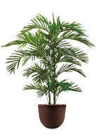 Areca Palm kunstplant, H120cm, Huis en Inrichting, Kamerplanten, Ophalen of Verzenden, Palm, 100 tot 150 cm