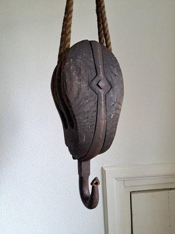 Werkgereedschap - Grote katrol