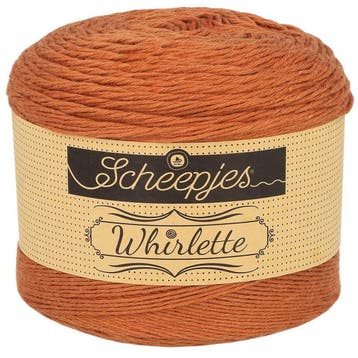 Scheepjes Whirlette - 895 Toffee - Uni-Kleur Garencake, Ophalen of Verzenden, Nieuw