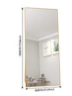 Staande Spiegel 180×80 cm – Vrijstaand en Kantelbaar Ontwerp, Verzenden, Nieuw