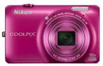 Nikon Coolpix S6300 Digitale Compact Camera - Roze, Verzenden, Zo goed als nieuw