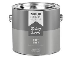 Moodpaints Muurverf Betonlook - 2500 ml - diverse kleuren, Doe-het-zelf en Verbouw, Verf, Beits en Lak, Verzenden, Nieuw
