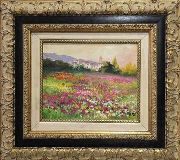 Francesc Vidal (1950) - Primavera junto al campanario