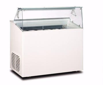 Schepijsvitrine TOP 6 J | -15/-20°C |  1.200x675x1.175 mm, Verzenden, Nieuw in verpakking