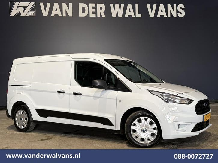 Ford Transit Connect L2 H1 | Lease vanaf 307,- p/mnd, Auto's, Ford, Dealer onderhouden, Te koop, Handgeschakeld, Diesel, Wit, Euro 6