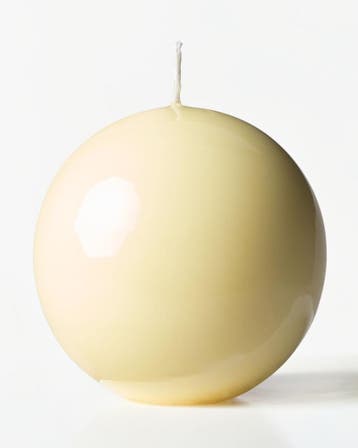 HEMA Bolkaars 10cm glad lichtgeel, Verzenden, Nieuw
