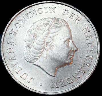 Nederlandse Antillen. 2 1/2 Gulden 1964 (Zonder