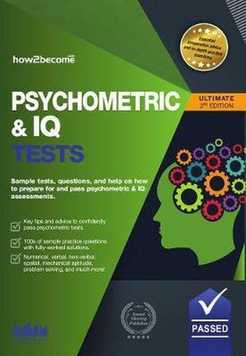 9781912370641 Psychometric  IQ Tests How2Become, Verzenden, Nieuw, How2Become