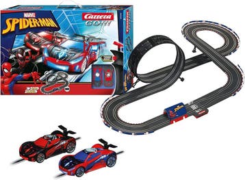 Carrera GO!!! Spider-Man Racebaan | Retourdeal 47% KORTING, Racebaan, Carrera, Ophalen of Verzenden, Zo goed als nieuw