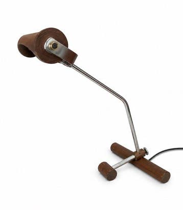 Herda - Lamp - Piano lamp - Metaal, Verchroomd, Plastic, Antiek en Kunst