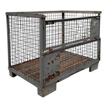 Gitterbox gebruikt - met 1 klep