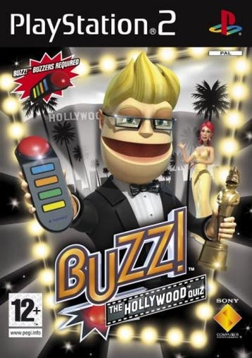 Buzz the Hollywood Quiz (PlayStation 2), Verzenden, Gebruikt, Vanaf 7 jaar