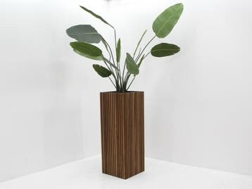 Plantenbak - 110x42,5x42,5(hxbxd) - gemaakt van gerecycled, Werkplek, Ophalen of Verzenden, Nieuw in verpakking, Overige typen