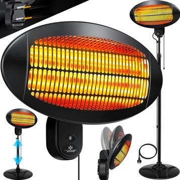 Infrarood Verwarming - Terrasverwarmer - Elektrische Heater, Tuin en Terras, Verzenden, Zo goed als nieuw