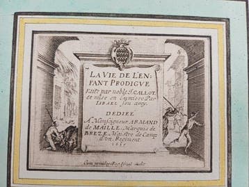 Jacques Callot (1592-1635) - 11 estampes: La vie de lenfant