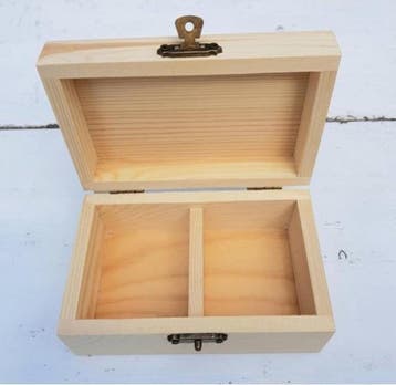 Houten trouwringen box True Love I Thee Wed, Sweet-One, Verzenden, Nieuw, Accessoires