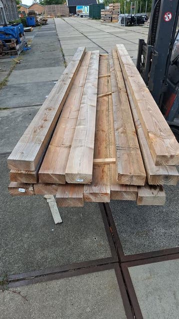 Douglas Balk 7 x 15 cm Fijnbezaagd - Lengte 400 cm, Ophalen of Verzenden, Nieuw