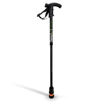 Flexyfoot Wandelstok met Derby handvat - opvouwbaar, Ophalen of Verzenden, Nieuw
