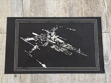 Artist Æ2381 - Star Wars, Lot of 2 - Poes X-Wing & AT-AT, Nieuw