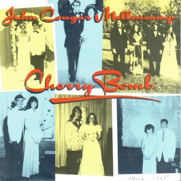 vinyl single 7 inch - John Cougar Mellencamp - Cherry Bomb, Cd's en Dvd's, Verzenden, Zo goed als nieuw, 7 inch, Pop