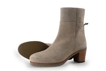 Shabbies Amsterdam Enkellaarzen in maat 40 Beige, Shabbies Amsterdam, Verzenden, Beige, Lage of Enkellaarzen