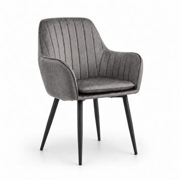 Lars Deal 130cm + 4x Vermont dark grey, Ophalen of Verzenden, Nieuw