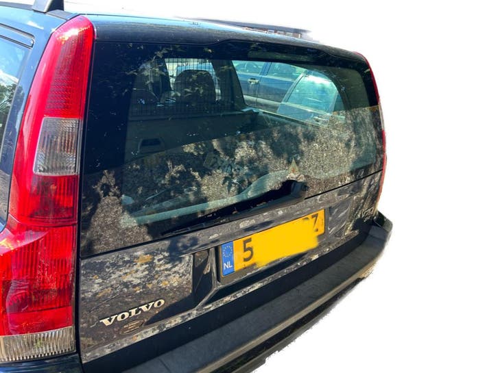 Volvo achterklep voor volvo V70 blauw metallic  417 incl gla, Auto-onderdelen, Overige Auto-onderdelen, Nieuw, Volvo, Verzenden