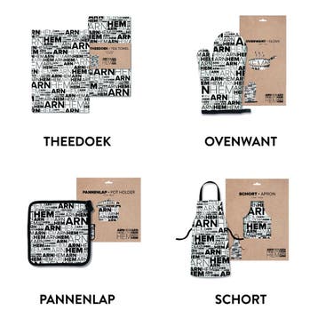 Arnhem voordeelpakket keukentextiel, Huis en Inrichting, Verzenden, Nieuw, Overige kleuren, Overige typen