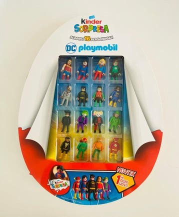 Playmobil - Figuur - Kinder Sorpresa DC Playmobil - Set 16