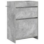 vidaXL Badkamer Onder Wasbak Kast Betongrijs 56 x 37,5 x 81, Verzenden, Nieuw