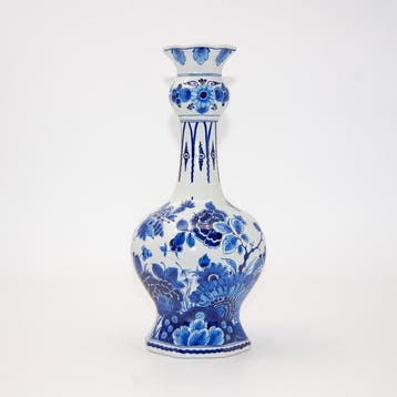 De Porceleyne Fles, Delft - H. 33cm - Vaas - Steengoed -, Antiek en Kunst