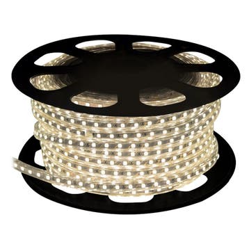 Neutraal Wit LED Strip - IP65 - 25 Meter - 220V - inkortbaar, Ophalen of Verzenden, Nieuw
