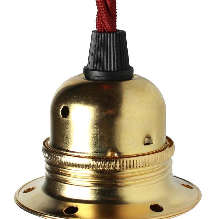 Fitting Lincoln Messing E27, Huis en Inrichting, Lampen | Losse lampen, Ophalen of Verzenden