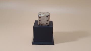 Oud-Romeins, Keizerrijk Grote alabaster dobbelstenen - Ex