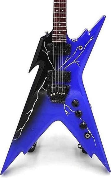 Miniatuur replica Dean From Hell gitaar - D. Darrel Pantera, Nieuw, Pop, Beeldje of Miniatuur