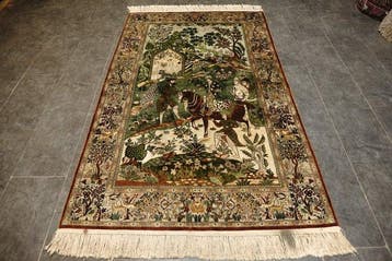 Kasjmier zijde - Tapijt - 211 cm - 140 cm, Nieuw