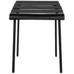 Serax X Maarten Baas Kruk Black Aligned - Bijzettafel -, Minder dan 45 cm, Minder dan 55 cm, Metaal of Aluminium, Nieuw